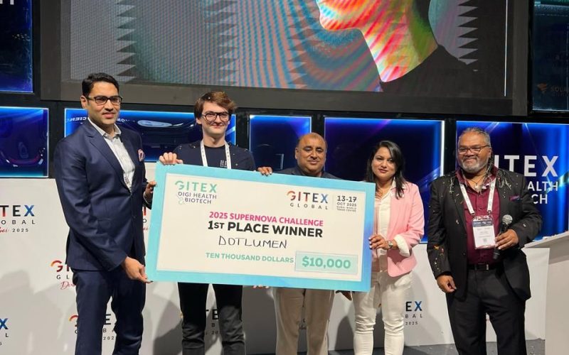 startup-ul-romanesc-dotlumen-castiga-locul-1-la-gitex-global-2025,-in-digital-healthtech-supernova-challenge