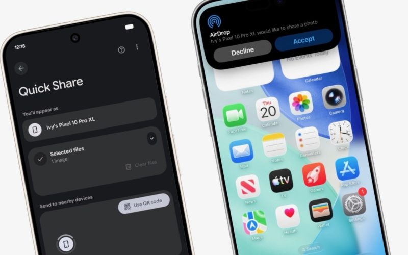 google-reuseste-imposibilul:-pixel-10-poate-trimite-si-primi-fisiere-prin-airdrop-fara-ajutorul-apple